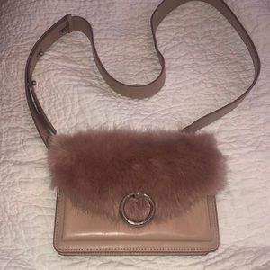 Light pink mauve Rebecca minkoff bag